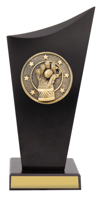 Wicketkeeper Black Timber Spartan Crest 220mm