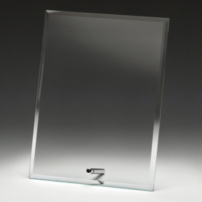 Clear Glass Plaque 150mm - Image 2