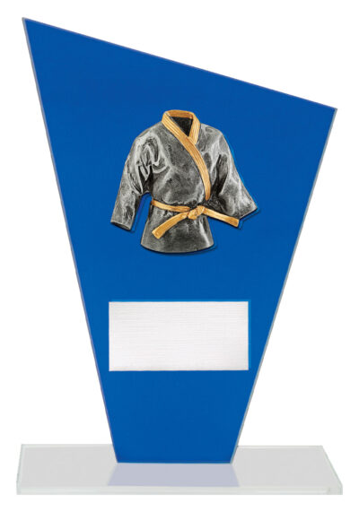 Cobalt Glass Karate 170mm