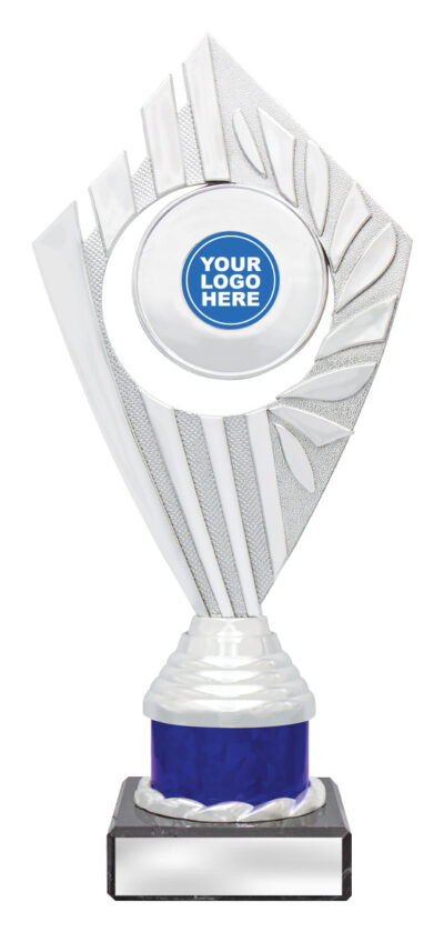 Flyer Trophies Silver / Blue 230mm