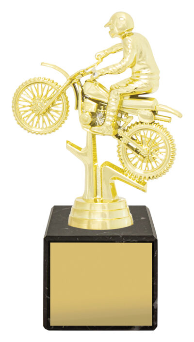 Motocross Marble Column