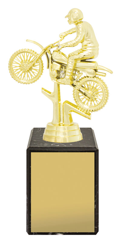 Motocross Marble Column