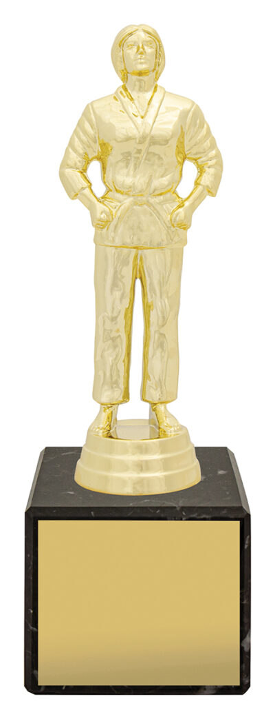 Female Judo Marble Column